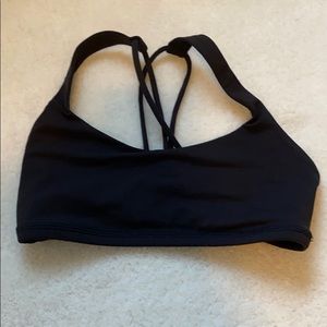 Black Lulu Lemon Sports Bra